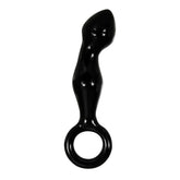 Adam & Eve's Sophisticated Black Glass Prostate Massager Prostate Toys